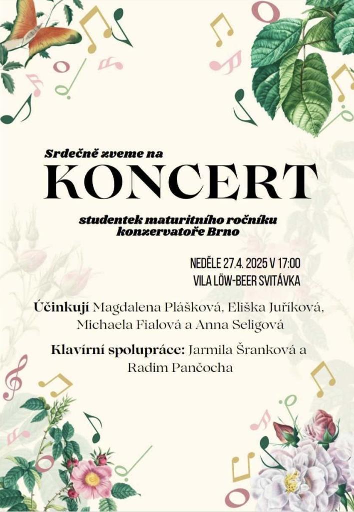 Koncert ve Velké vile