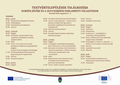 Setkání partnerských měst v obci Borszék