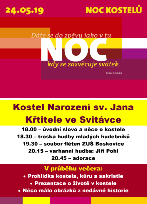 Noc kostelů ve Svitávce