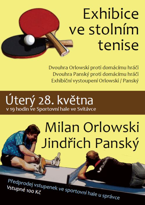 Exhibice ve stolním tenise
