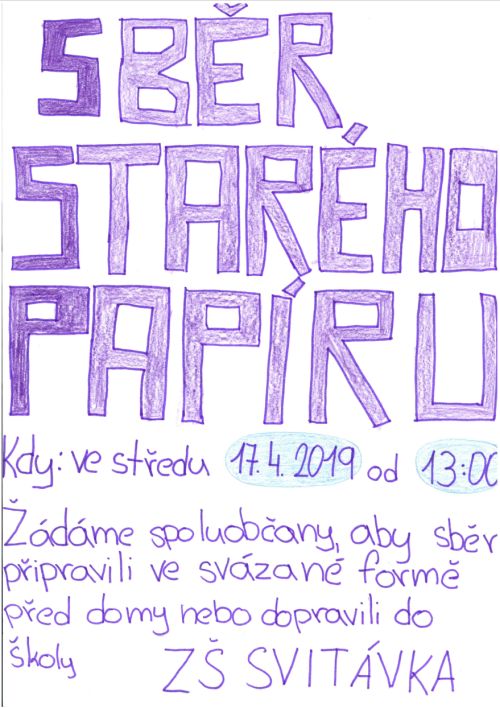 Sběr papíru