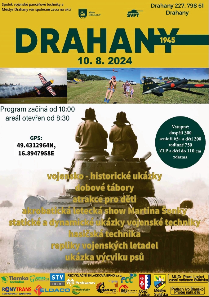 Drahany 1945