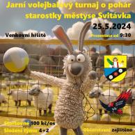 jarní volejbalový turnaj o pohár starostky městyse Svitávka 